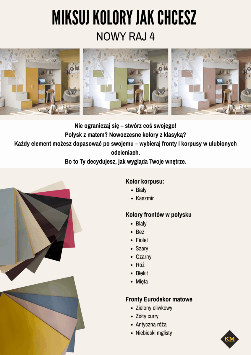 Miksuj kolory jak chcesz – Nowy Raj 4
